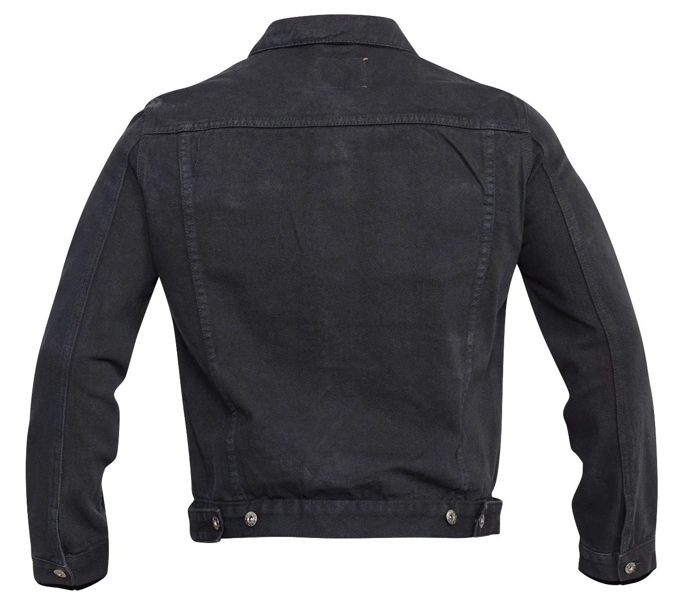 Duke Western Denim Trucker Jacket Black