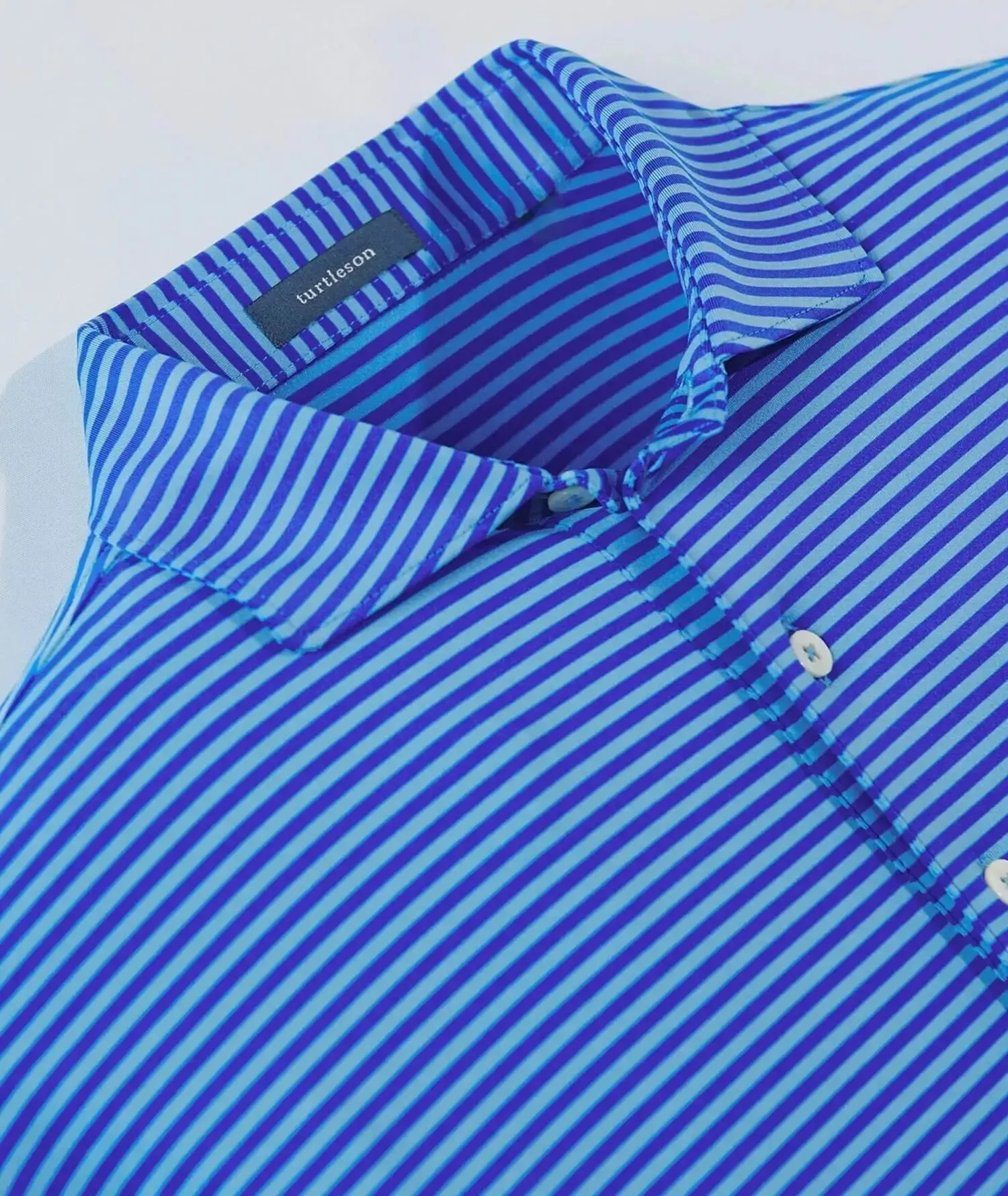 Edward Stripe Performance Polo - Seasonal