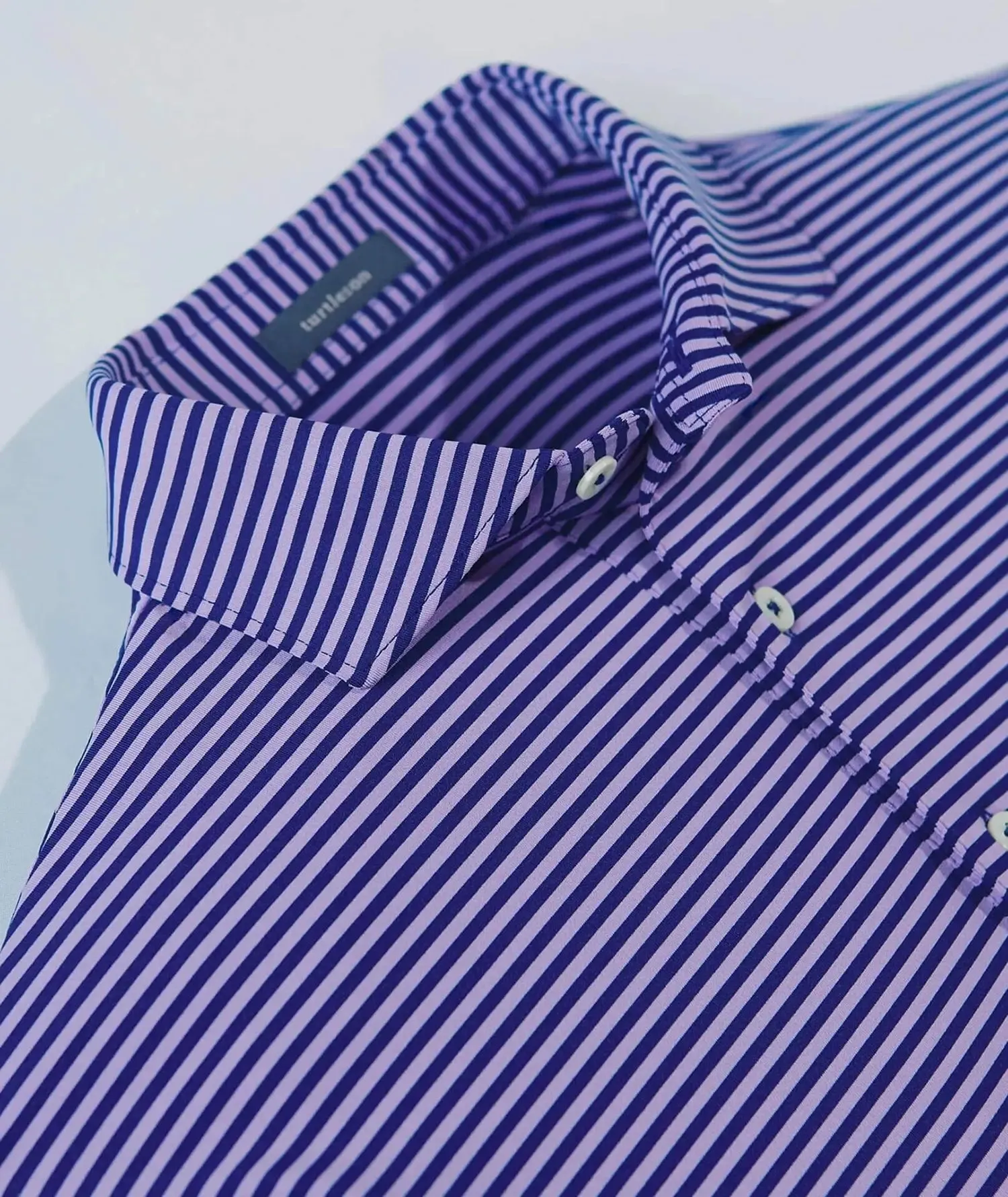 Edward Stripe Performance Polo - Seasonal