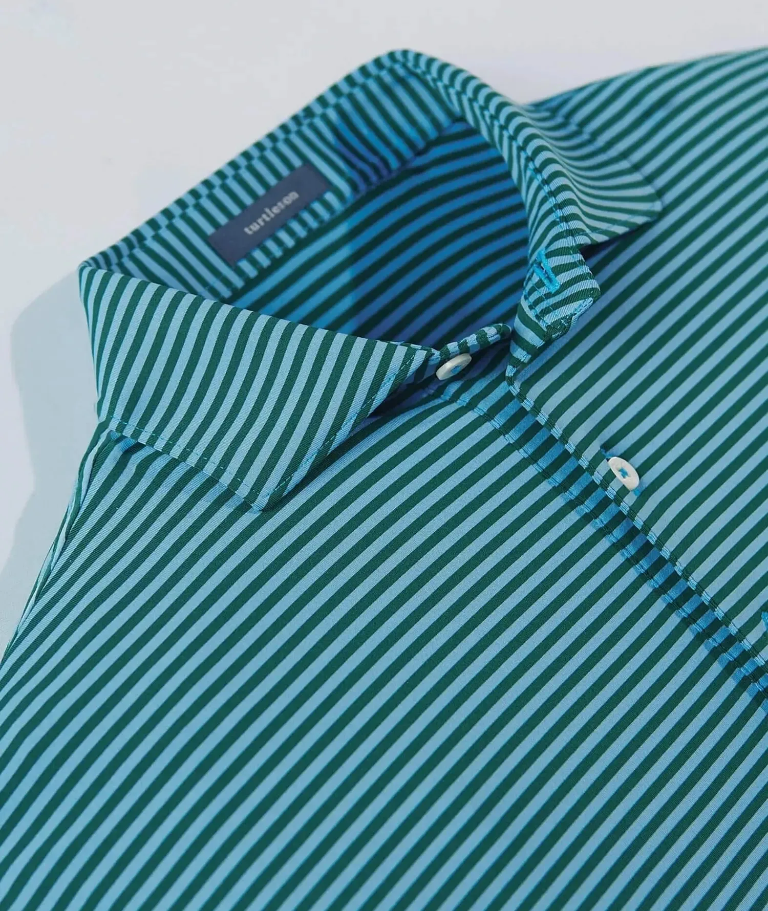 Edward Stripe Performance Polo - Seasonal