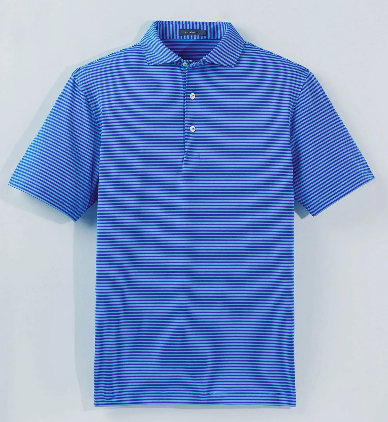 Edward Stripe Performance Polo - Seasonal