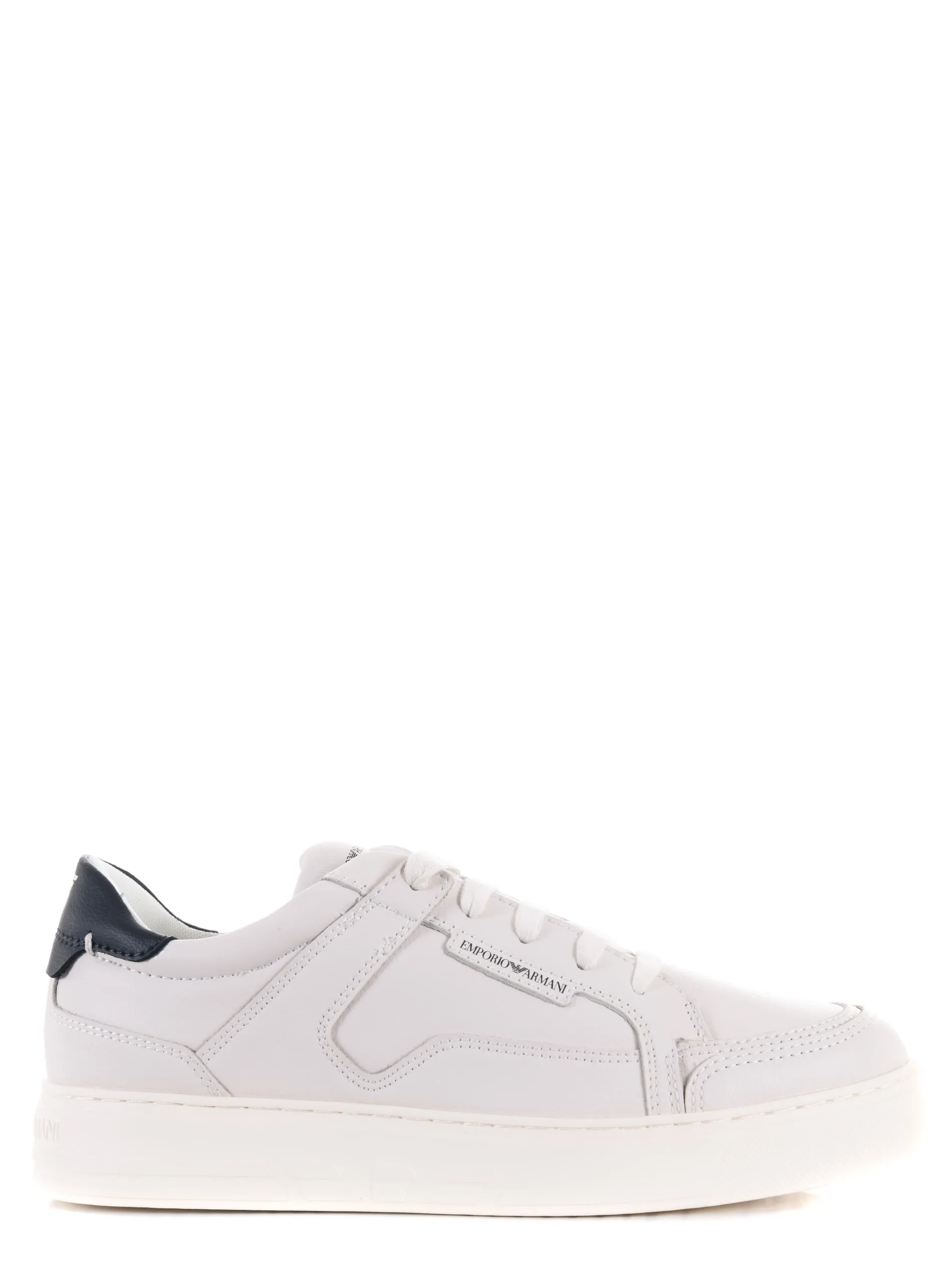 EMPORIO ARMANI Emporio Armani sneakers in leather.