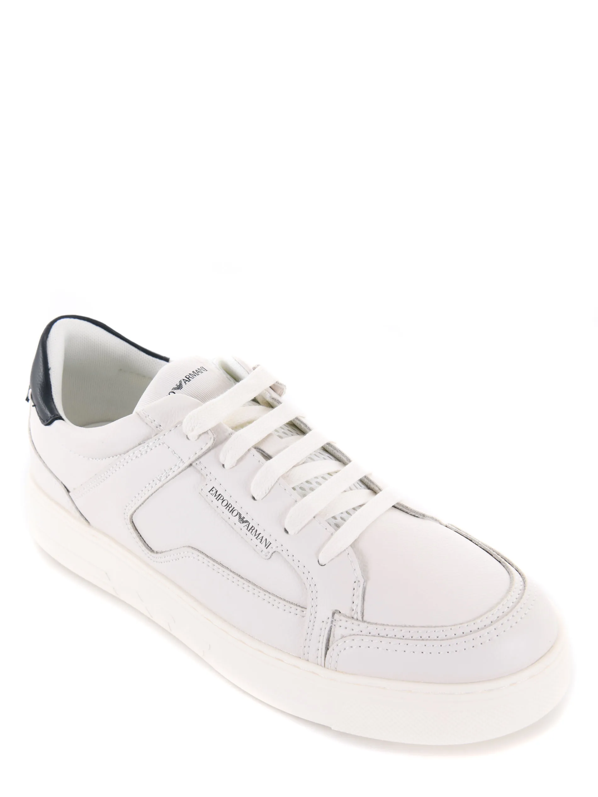 EMPORIO ARMANI Emporio Armani sneakers in leather.