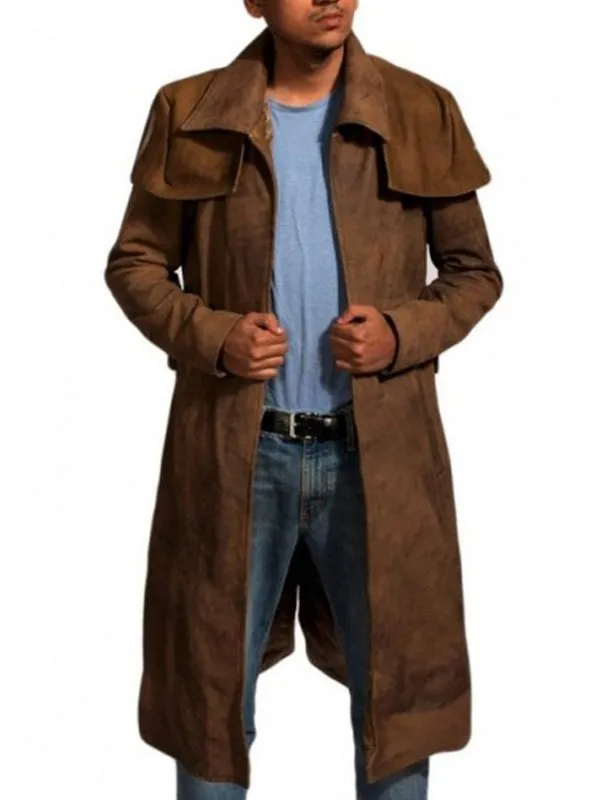 Fallout NCR Ranger Brown Leather Coat