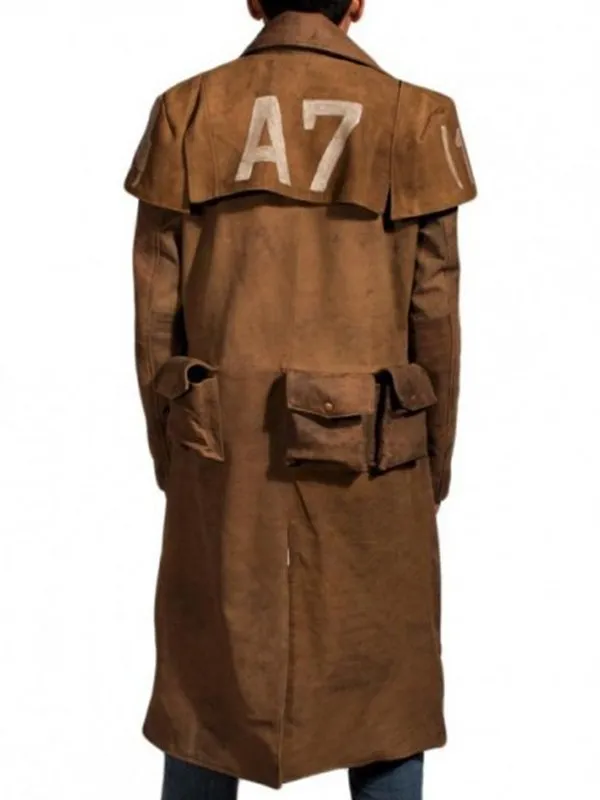 Fallout NCR Ranger Brown Leather Coat