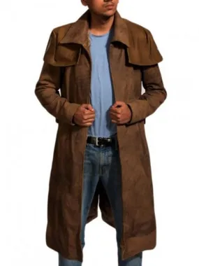 Fallout NCR Ranger Brown Leather Coat