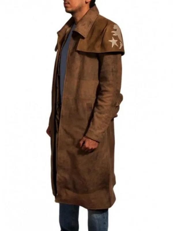 Fallout NCR Ranger Brown Leather Coat