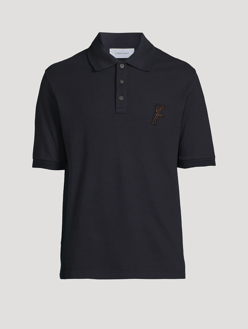 FERRAGAMO Organic Cotton Polo Shirt