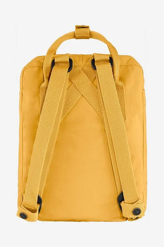 Fjallraven backpack Kanken Mini yellow color