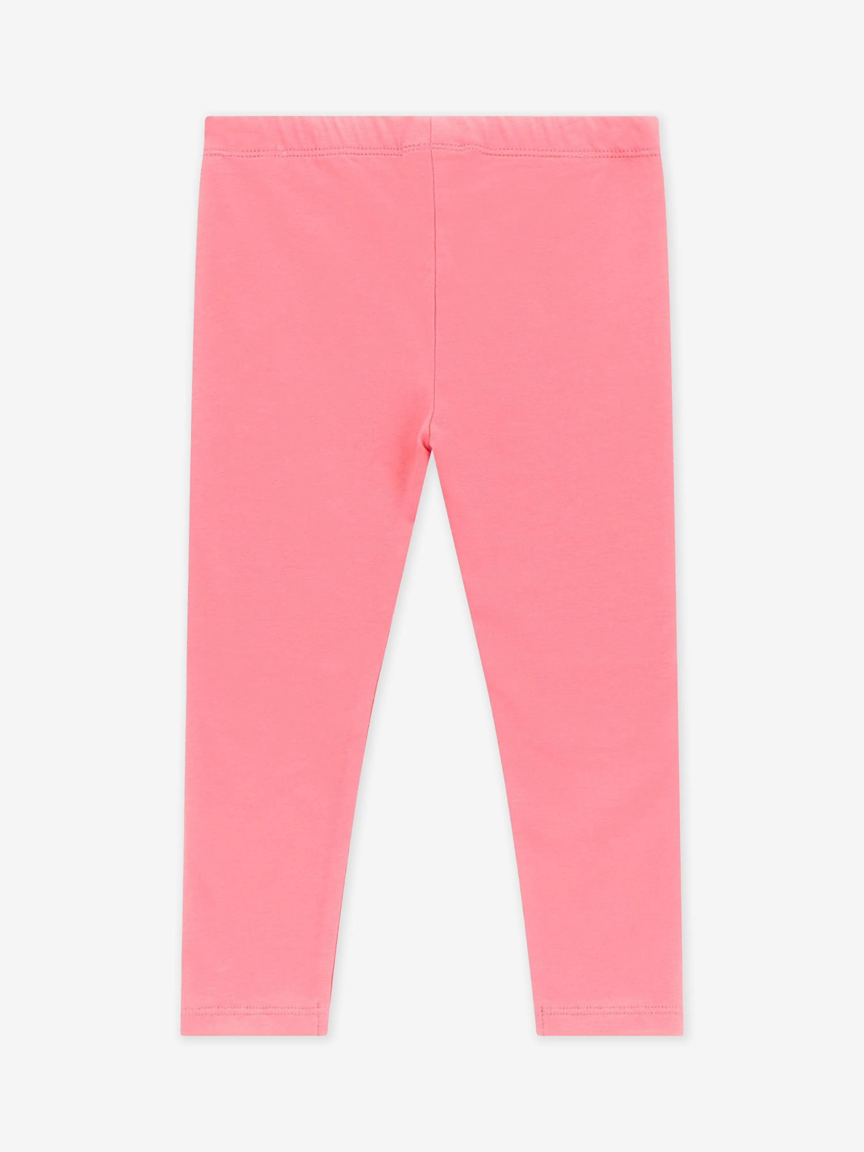 Girls Logo Leggings in Pink