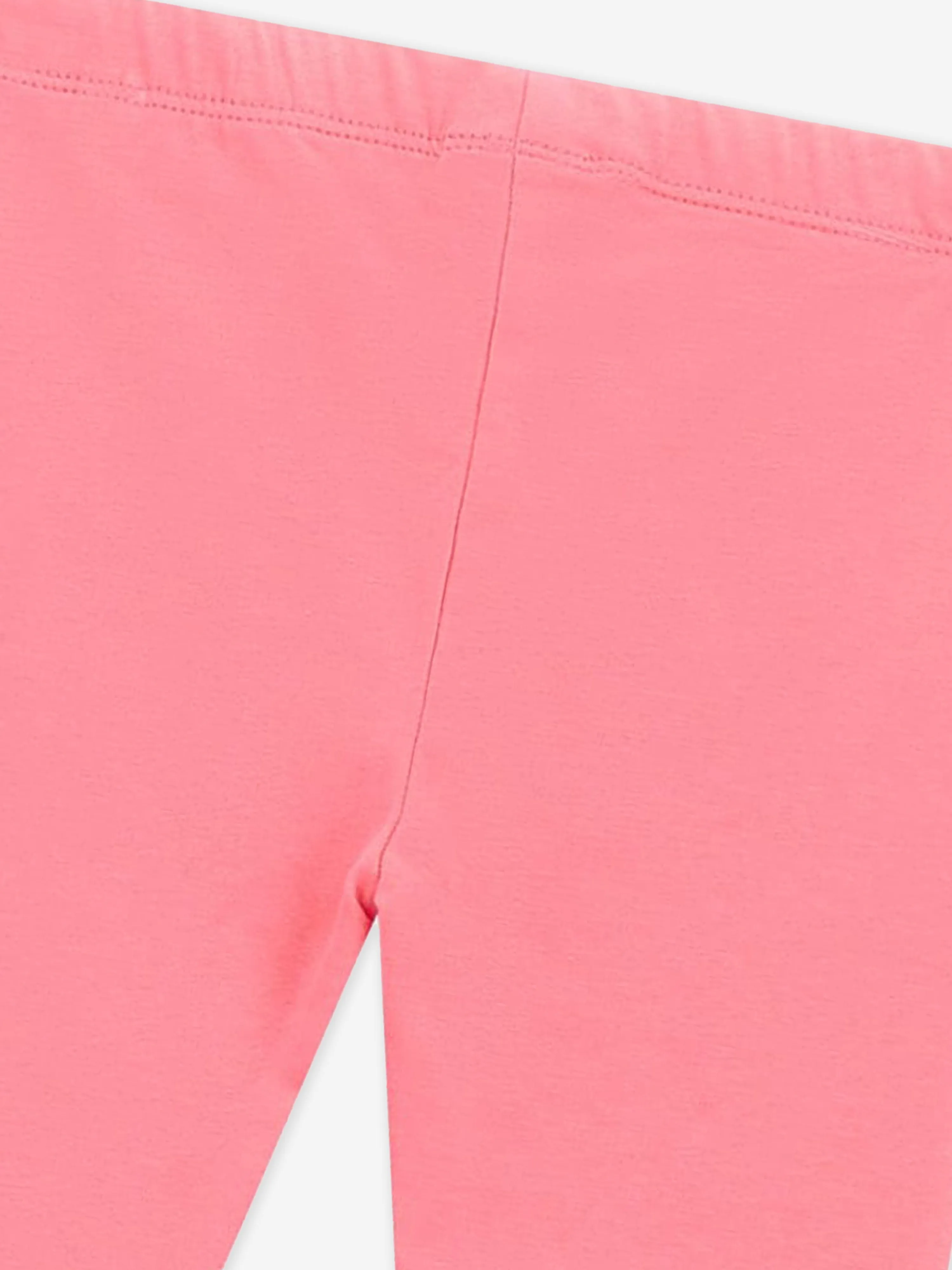 Girls Logo Leggings in Pink