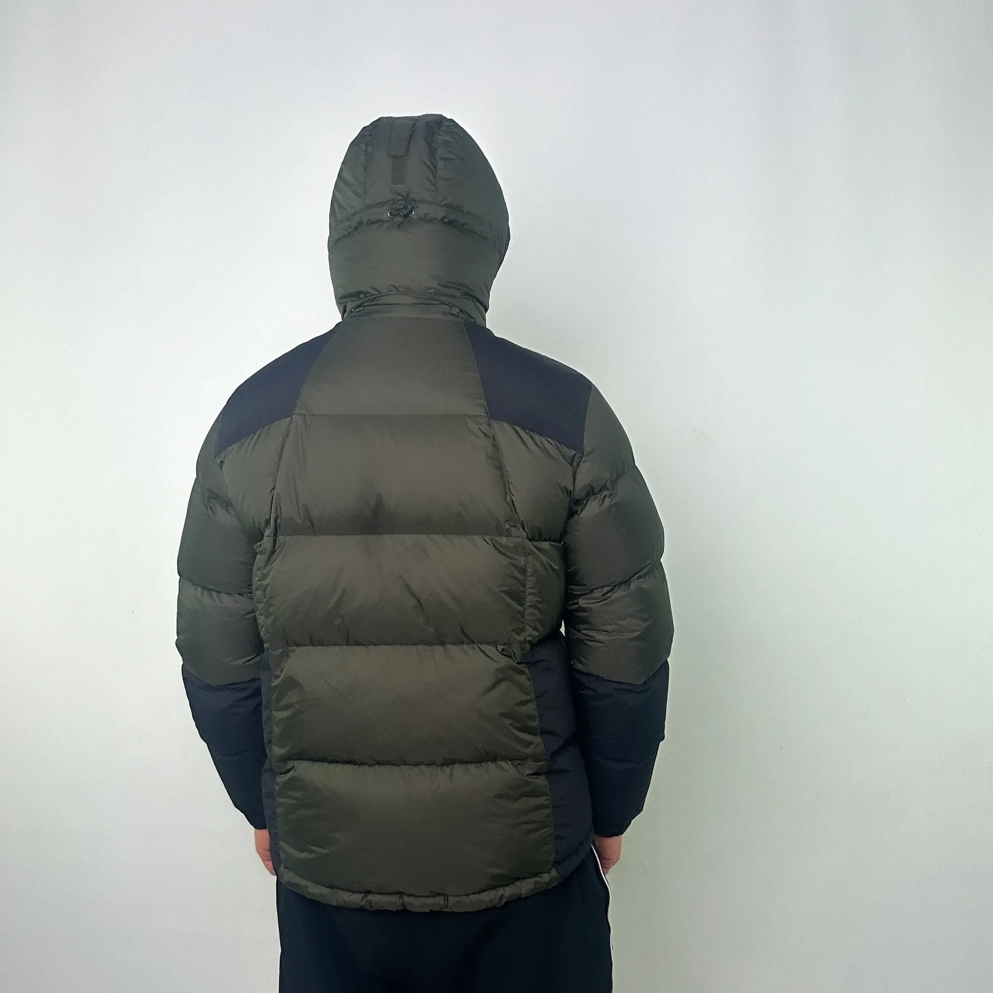 Green y2ks Mont Bell Puffer Jacket Coat (L)