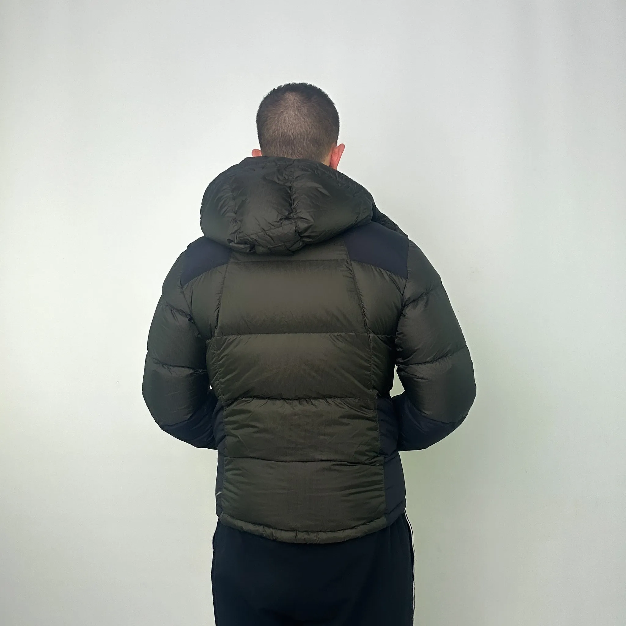 Green y2ks Mont Bell Puffer Jacket Coat (M)