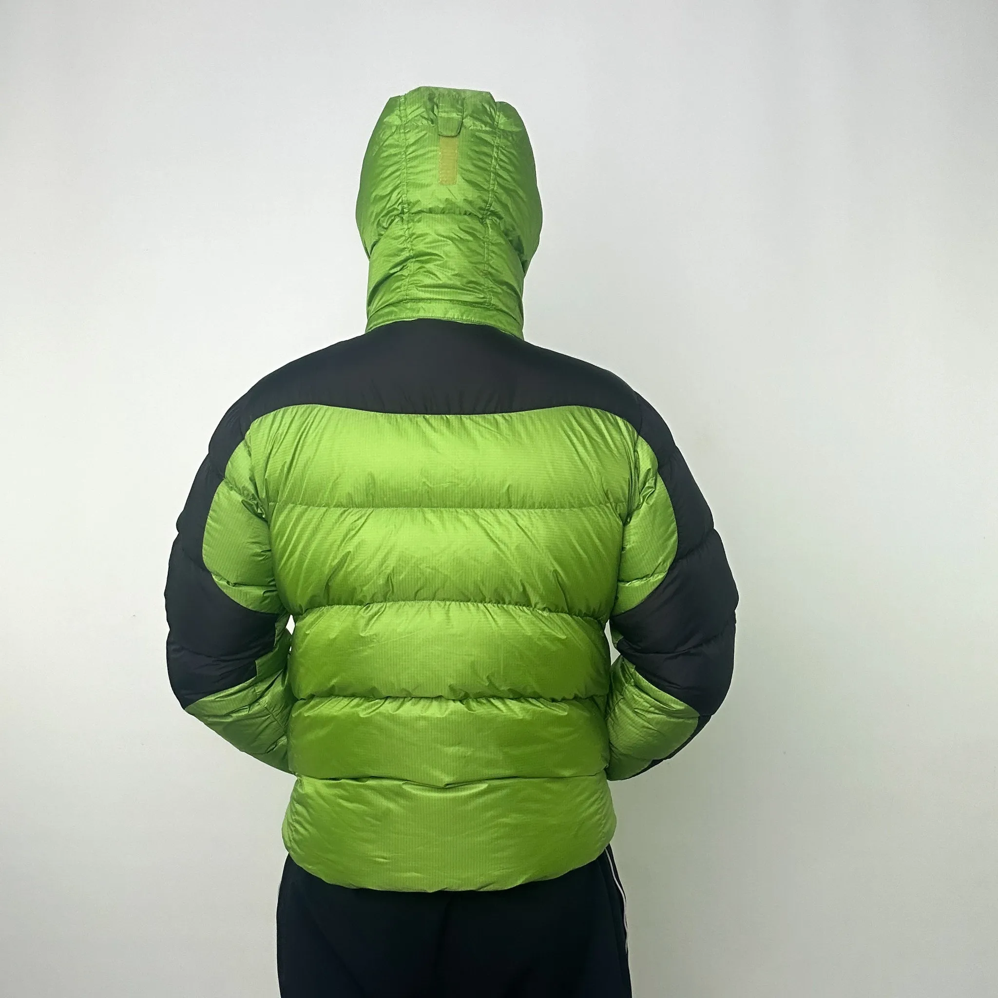 Green y2ks Mont Bell Windstopper EX 800 Puffer Jacket Coat (L)