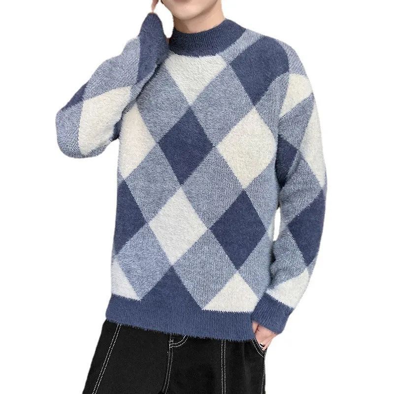 Half Turtleneck Sweater Men's