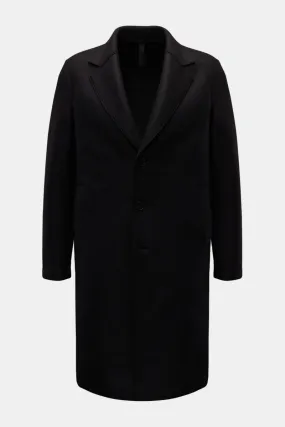 HARRIS WHARF LONDON wool coat black