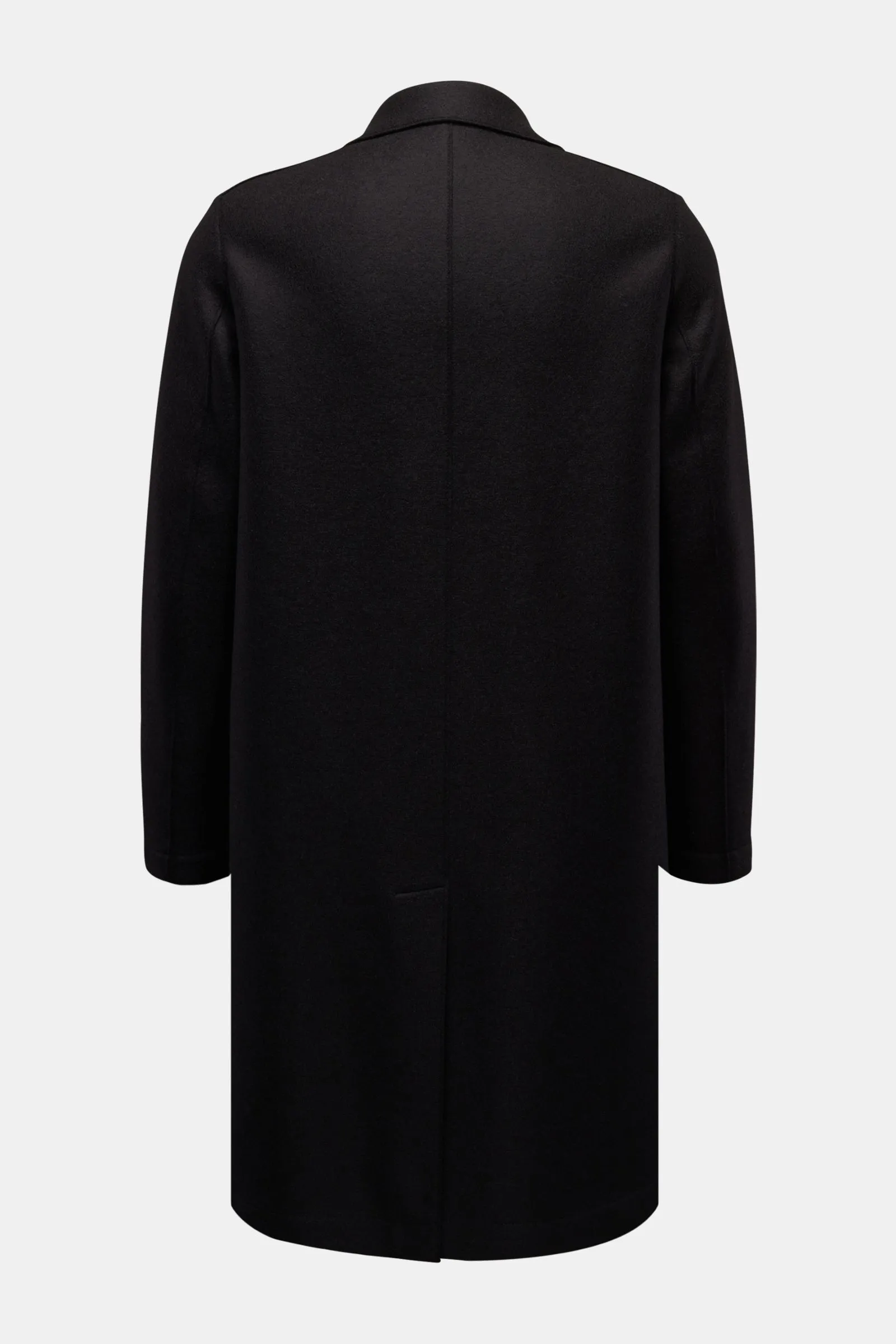 HARRIS WHARF LONDON wool coat black