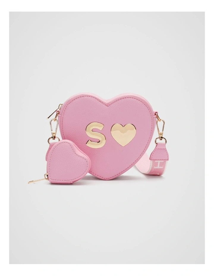 Heart Initial Bag in S