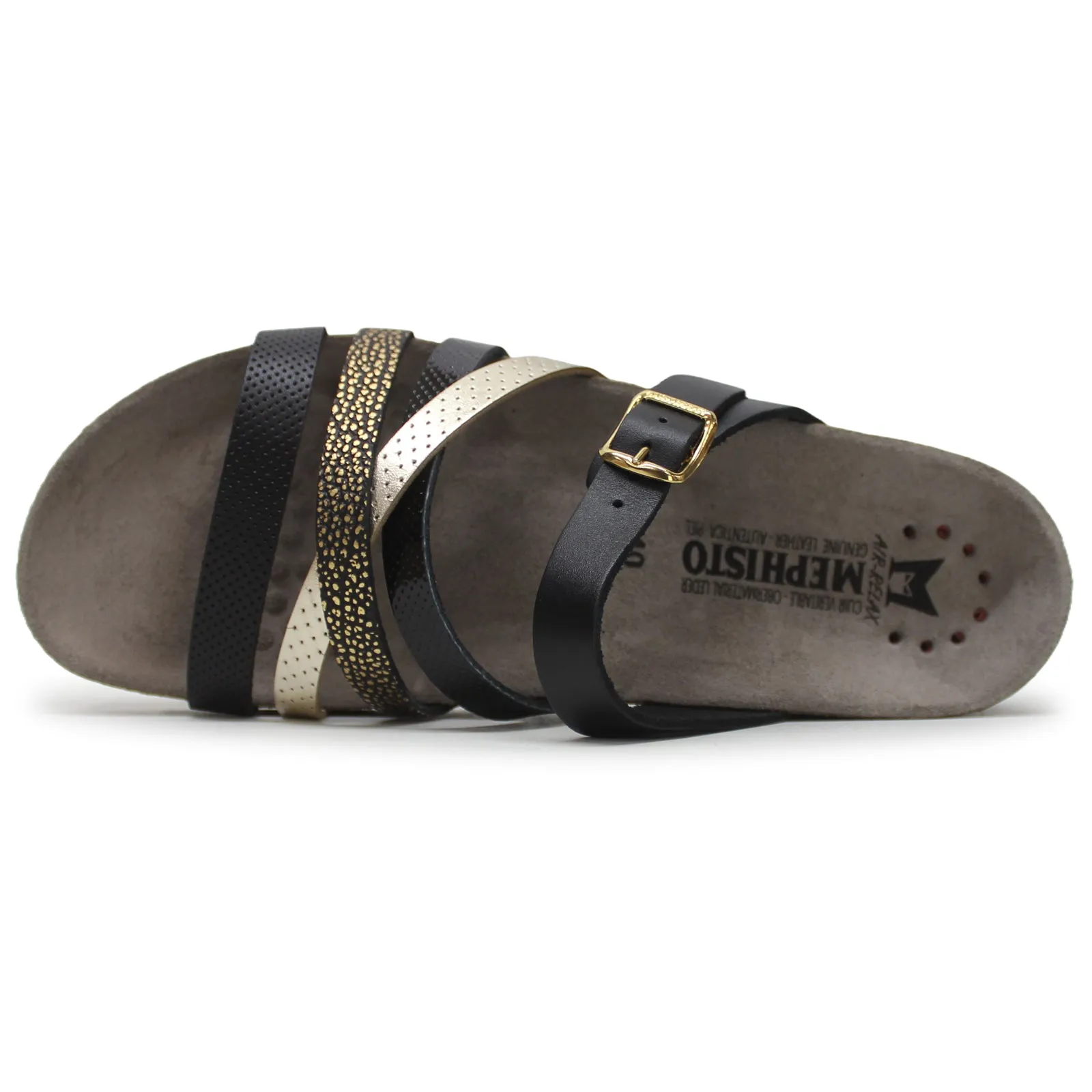 Huleda Nubuck Leather Women's Slide Sandals