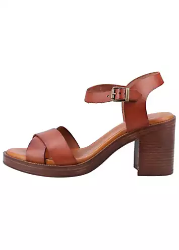 Hush Puppies Ladies Brown Georgia Sandals | Grattan