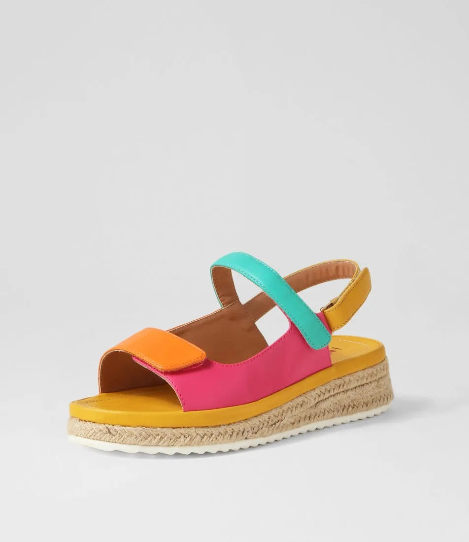 I LOVE BILLY Vanji Bright Multi Sandals