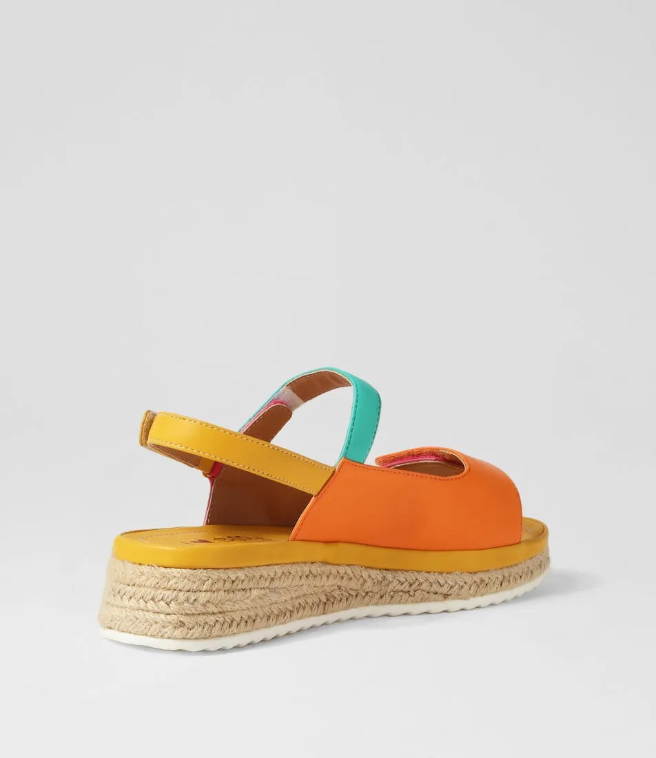 I LOVE BILLY Vanji Bright Multi Sandals