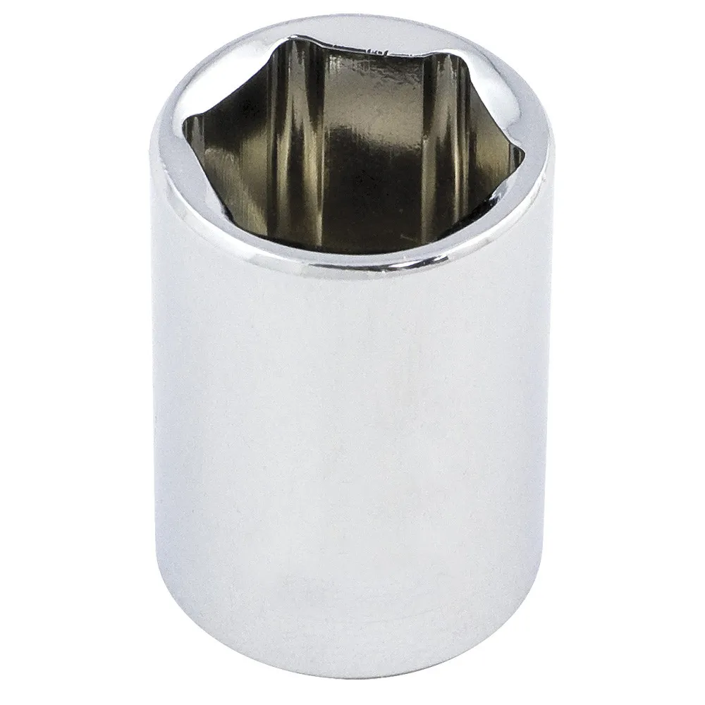 ITC 025532 - 1/2" DR x 32 mm Regular Chrome Socket - 6 Point