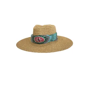 Jet Set Travel Hat with Silk Scarf