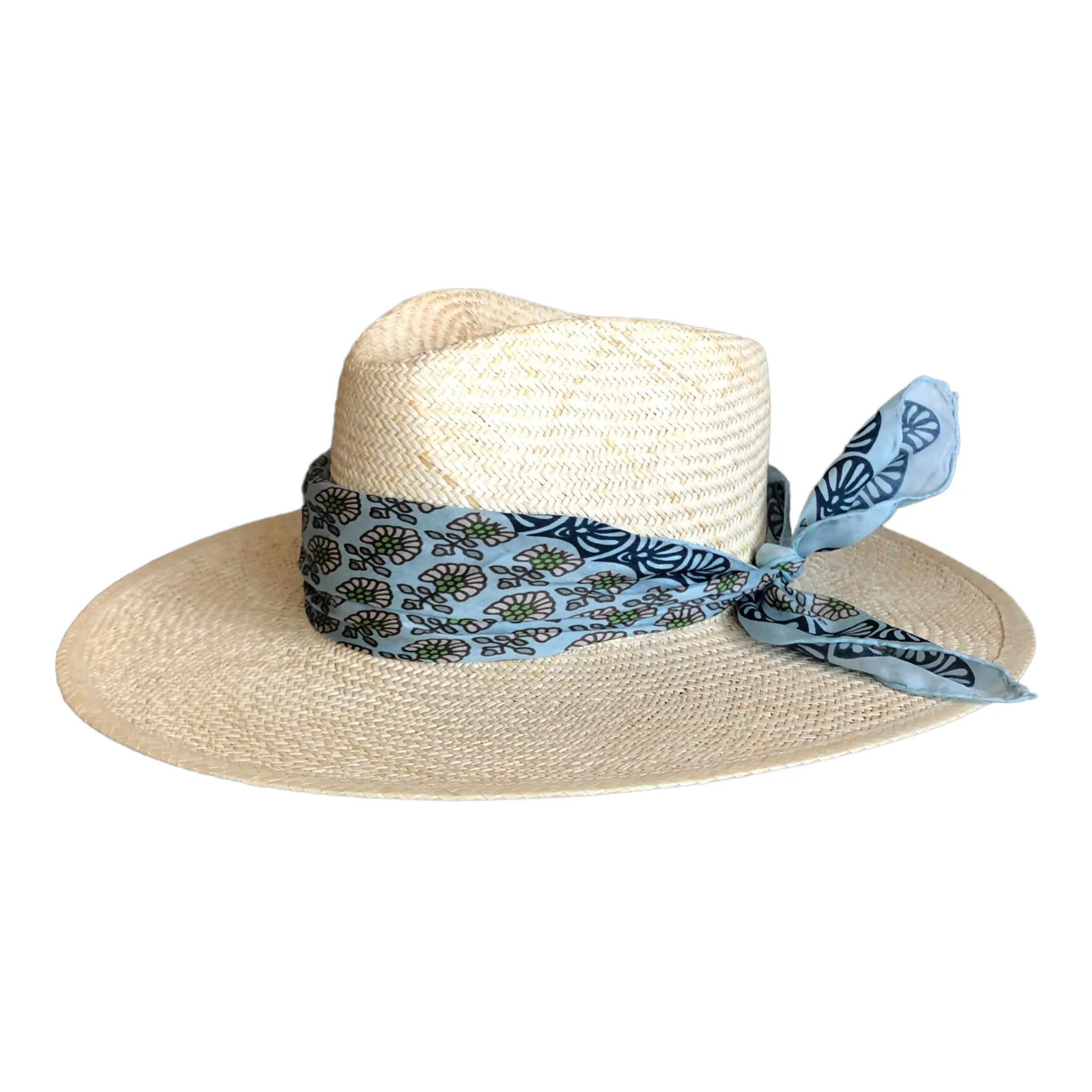 Jet Set Travel Hat with Silk Scarf