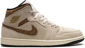 Jordan Air 1 Mid Brown Elephant sneakers Neutrals