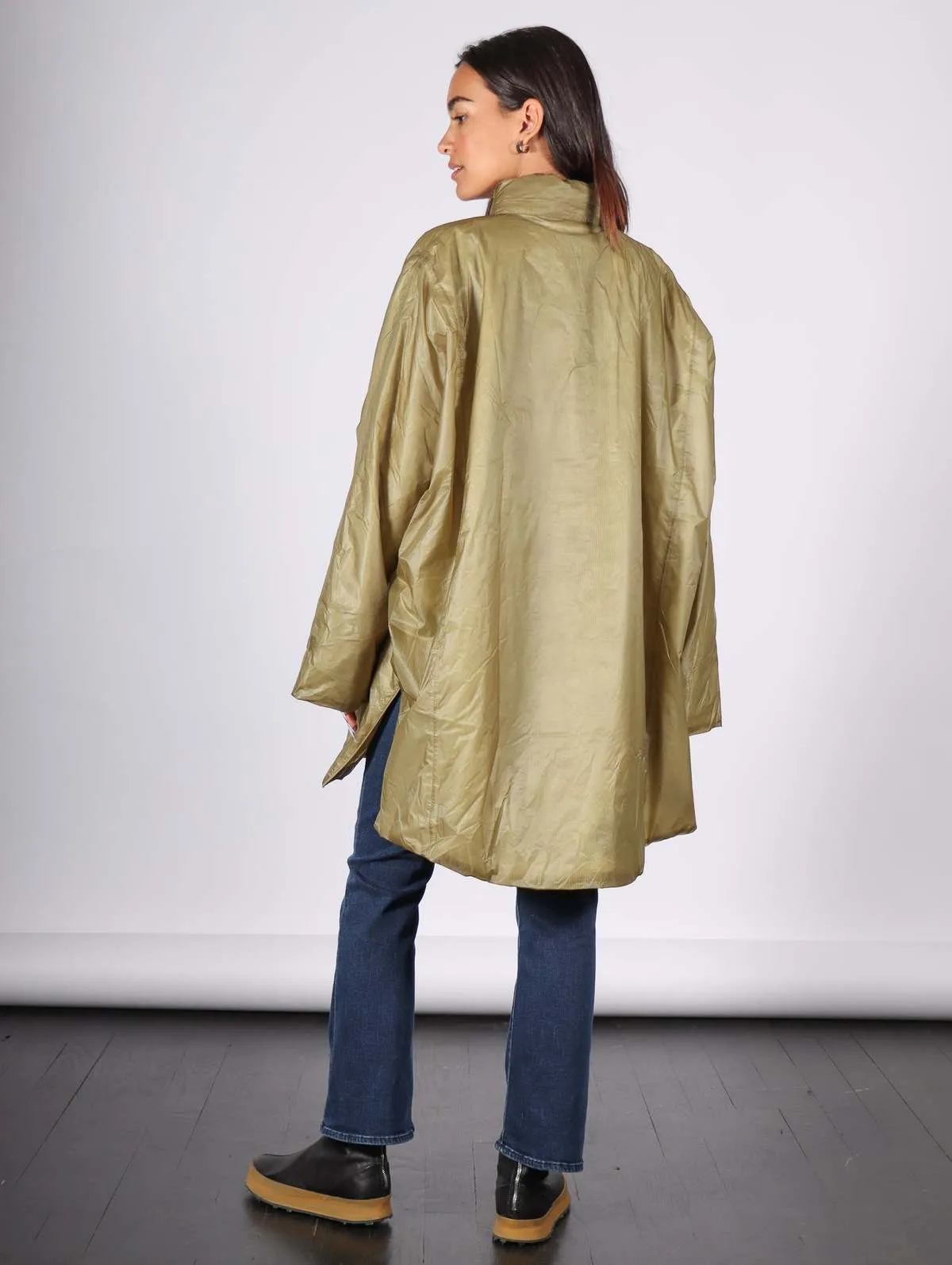 Kauto Insulated Poncho - Khaki