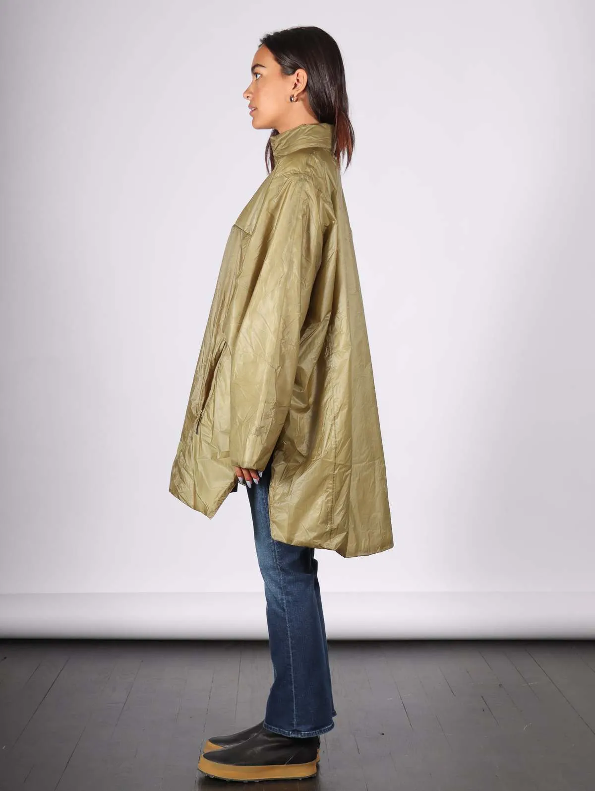 Kauto Insulated Poncho - Khaki