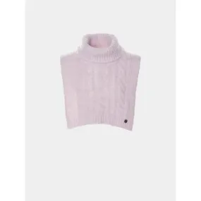 Knitted turtleneck collar