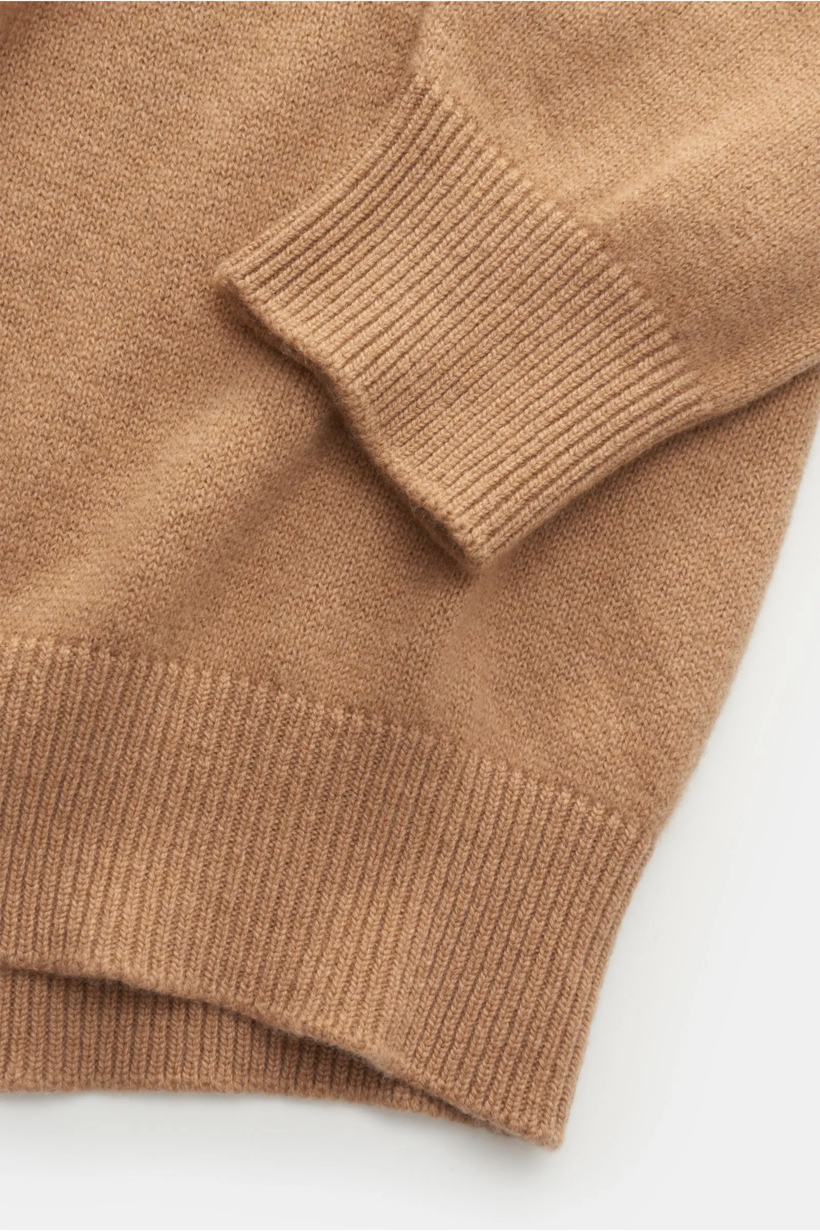 LANEUS turtleneck jumper camel