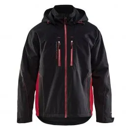 Lightweight Winter Jacket 4890 Zwart/Rood - Blåkläder