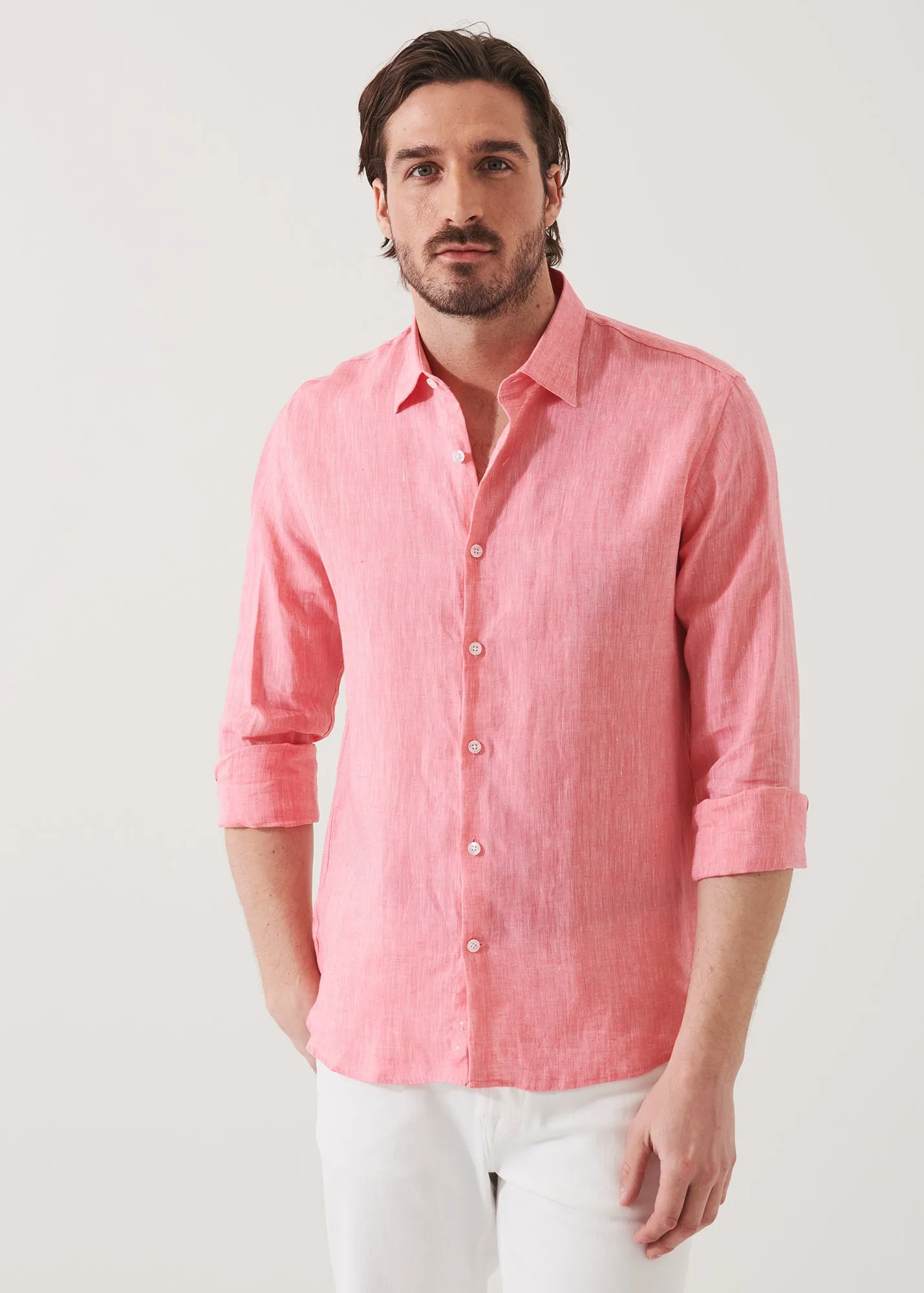 LINEN CHAMBRAY SHIRT