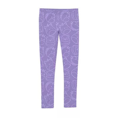 Little Girls Skinny Squishmallows Full Length Leggings
