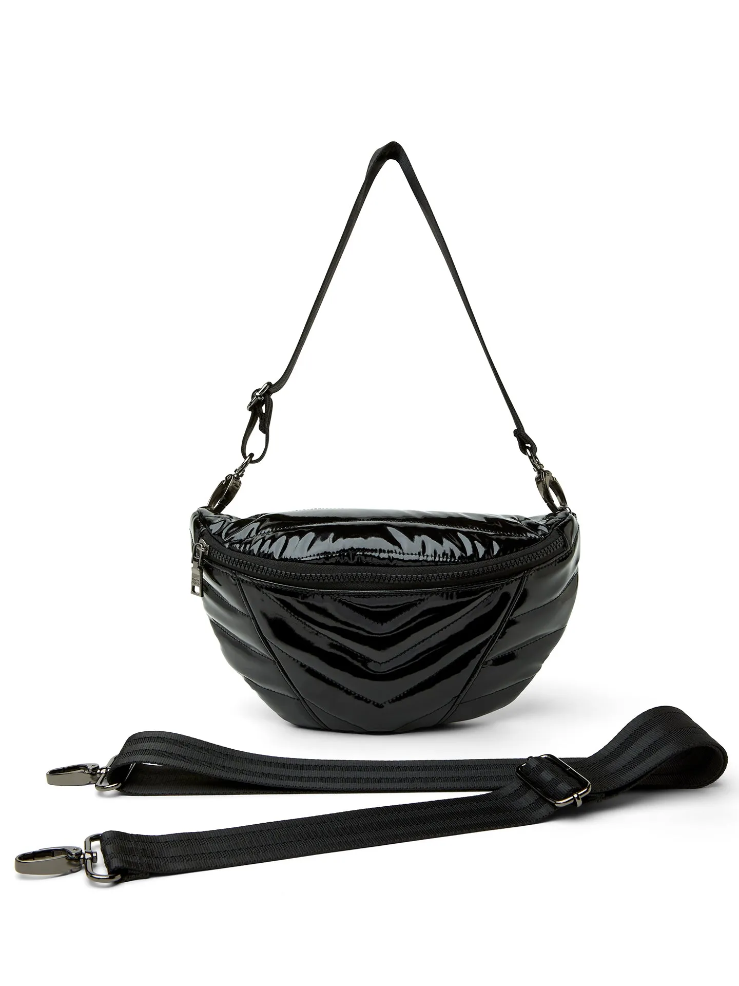 Little Runaway Bag - BLACK PATENT