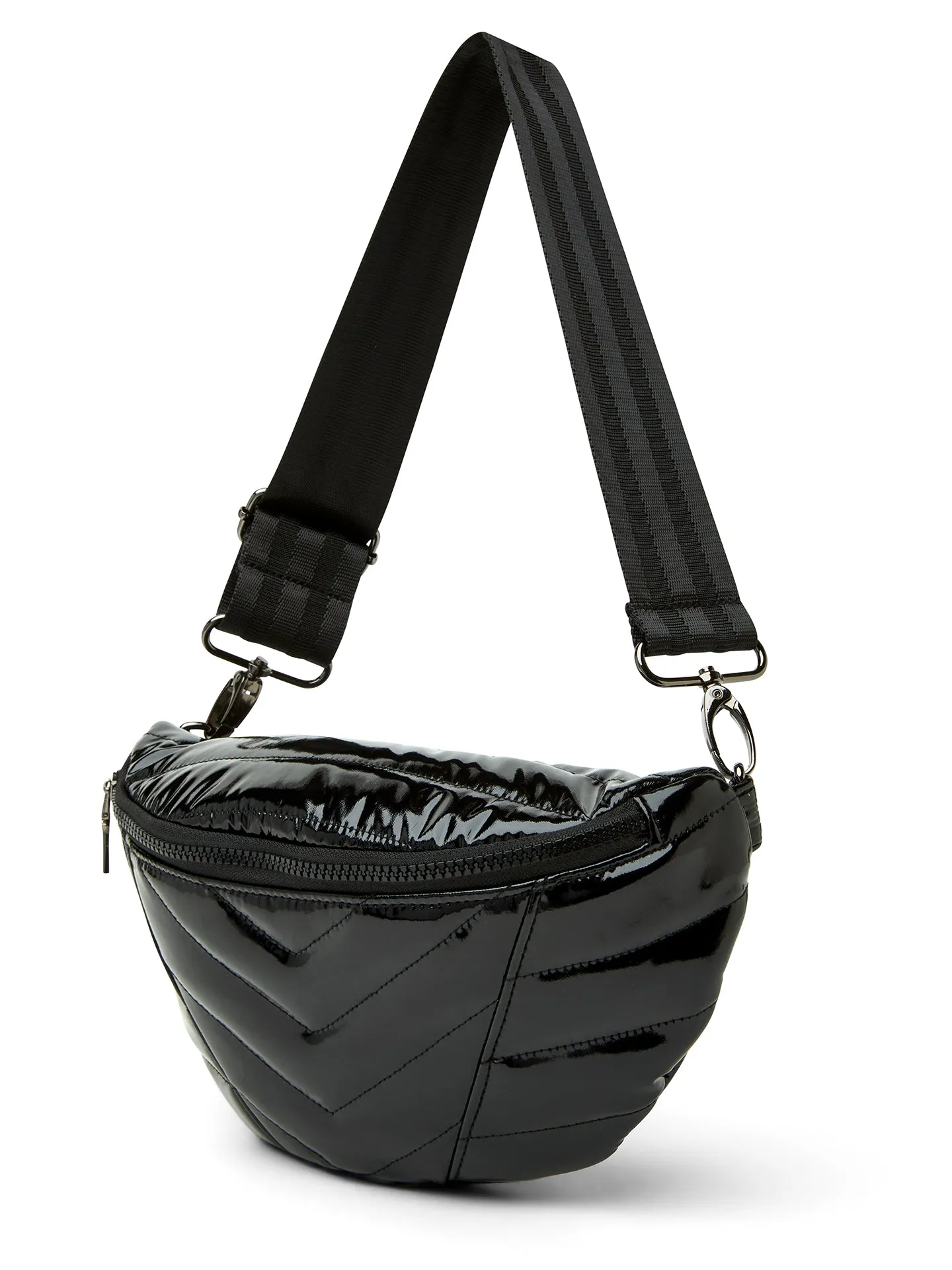 Little Runaway Bag - BLACK PATENT