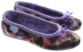 LUNAR Ladies Guava Pump Slippers In Purple