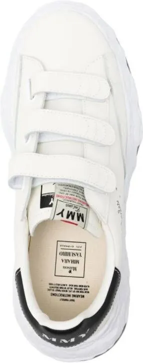 Maison MIHARA YASUHIRO Charles touch-strap sneakers White