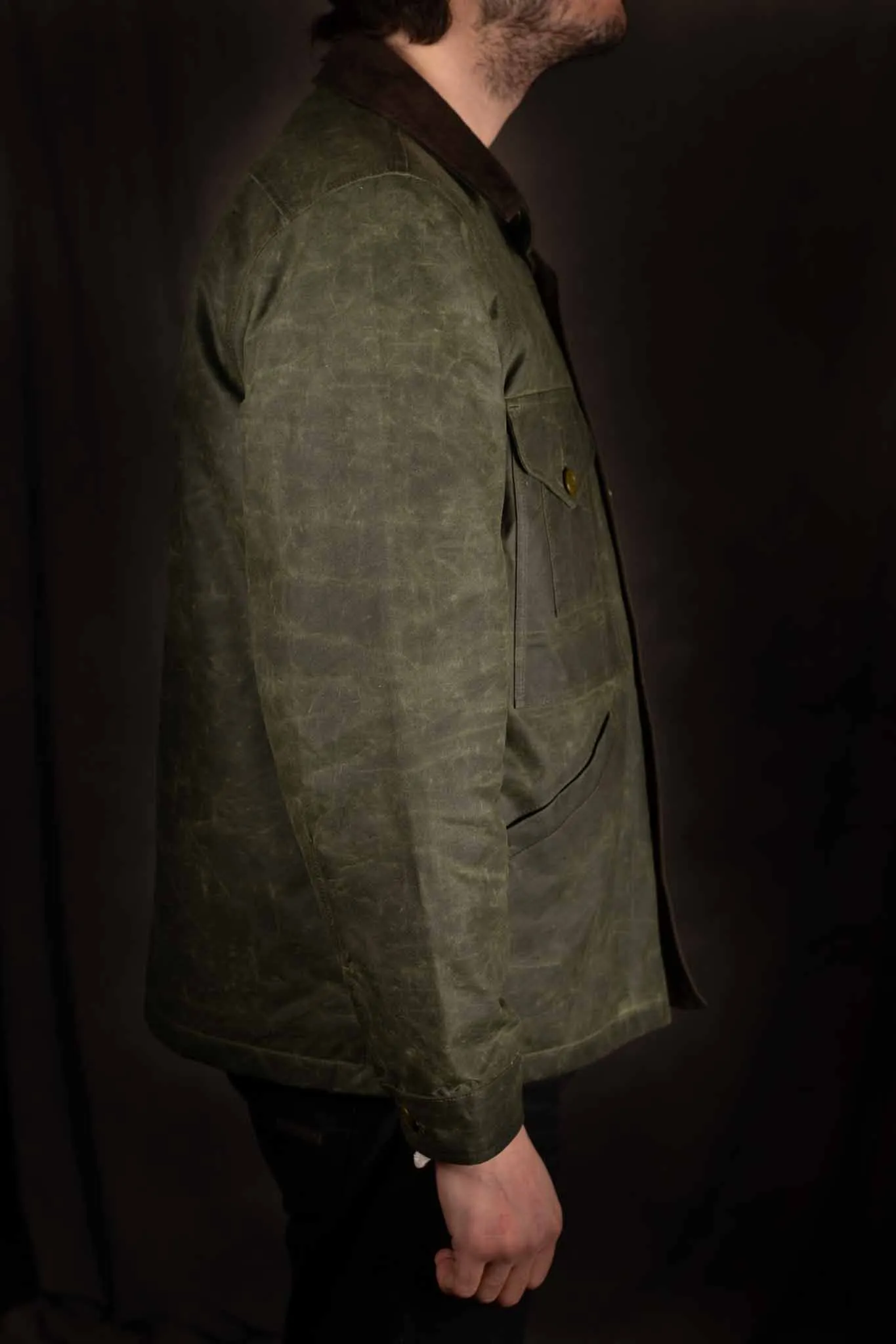 MANIFATTURA CECCARELLI – WORK JACKET – 7000-WX – DARK GREEN