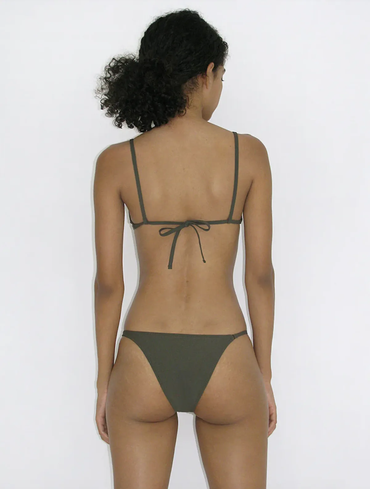 Mardini Bikini Top - Khaki Green