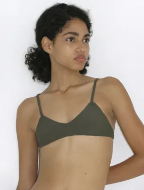 Mardini Bikini Top - Khaki Green