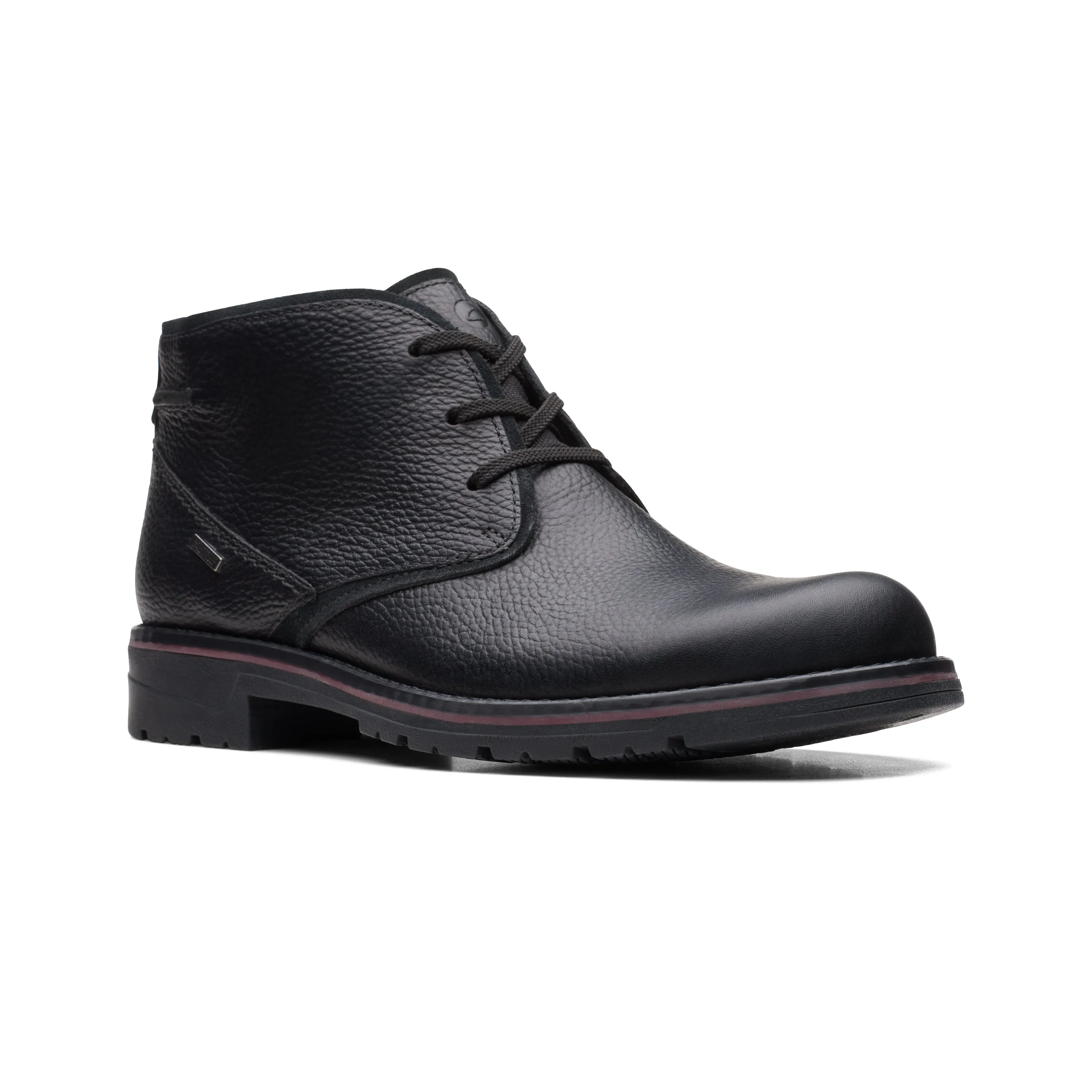 Men's Morris Peak Waterproof Chukka - Tumbled Black