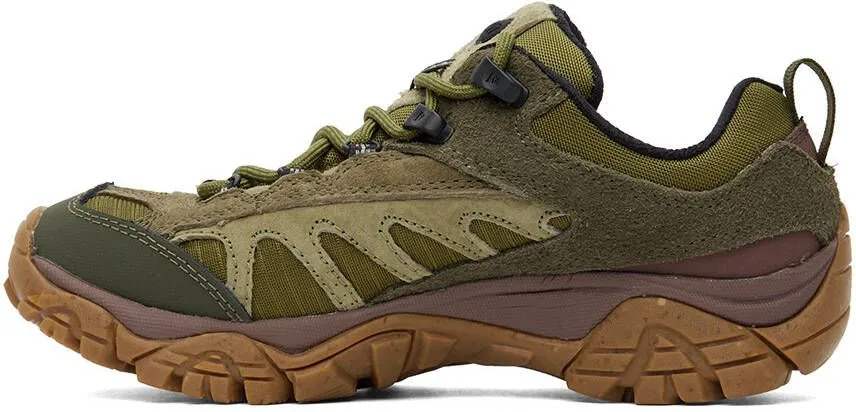 Merrell 1TRL Green & Brown Moab Mesa Luxe Sneakers