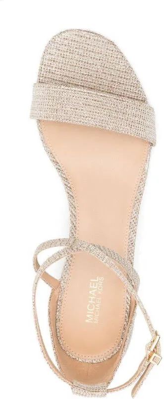 Michael Kors Serena open-toe sandals Gold