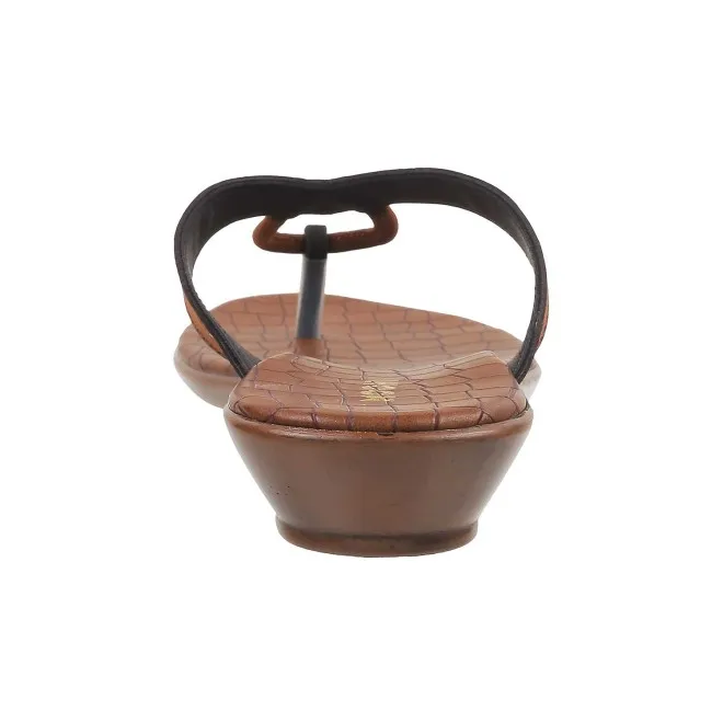 Mochi Women Brown Casual Slippers