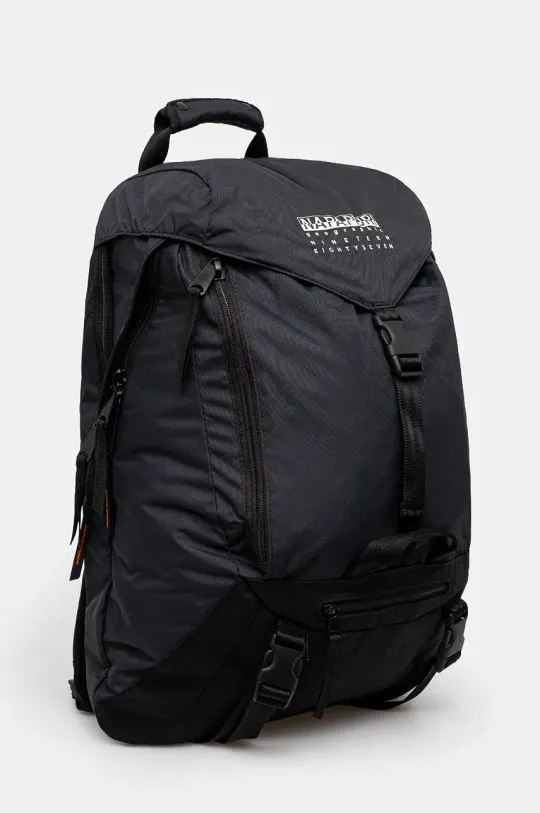 Napapijri backpack H-Adula Dp black color smooth NP0A4I8A0411