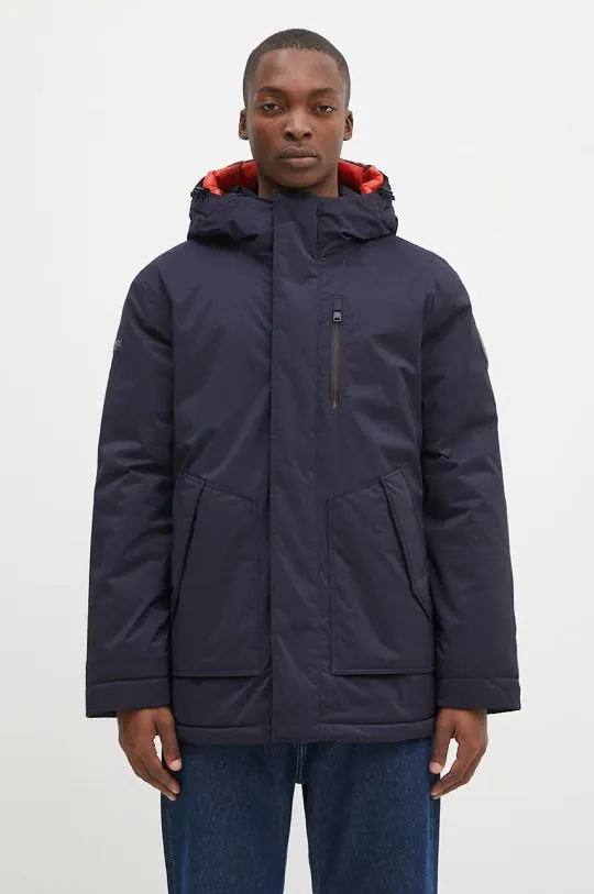 Napapijri jacket 20-22 Parka men's navy blue color NP0A4I1Y1761